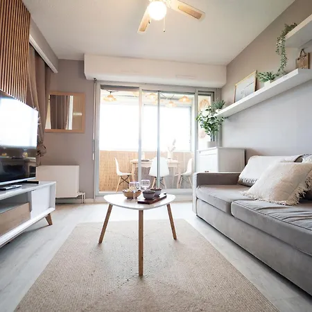 La Canopee Cosy A Carnon Appartement *